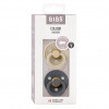 Набор пустышек латексных BIBS Colour: Vanilla/Iron, 6-18 месяцев