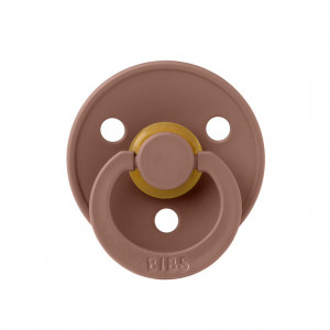 Пустышка латексная BIBS Colour Latex Symmetrical Woodchuck 0-6 месяцев - фото 1