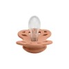 Пустышка силиконовая BIBS Infinity Symmetrical  Silicone Peach 0-6 месяцев