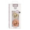 Набор пустышек латексных BIBS Boheme: Vanilla/Peach, 0-6 месяцев