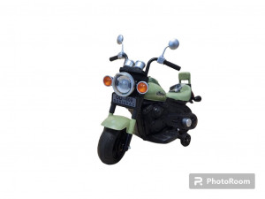Электромотоцикл QD-606-2 светло-зеленый