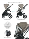 Коляска 2 в 1 Indigo Carry бежевый