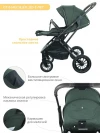Коляска 2 в 1 Indigo Carry зеленый