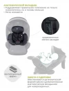 Автокресло Indigo Max-X isofix 0/1/2/3 (0-36 кг) графит