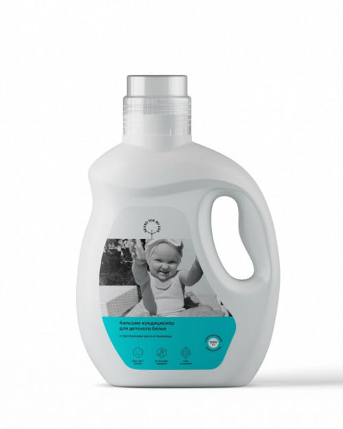 BRAND FOR MY SON Бальзам-кондиционер для детского белья, 1л