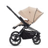 Коляска 2 в 1 Labala Raiz черная рама Sand beige