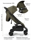 Коляска прогулочная Elodie Mondo Rebel Green New