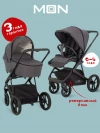 Коляска 2 в 1 Moon Style Anthrazit RU544