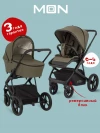 Коляска 2 в 1 Moon Style Moss Green RU566 