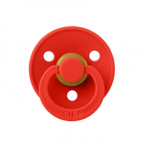 Пустышка латексная BIBS Colour - Candy Apple, 6+ мес.