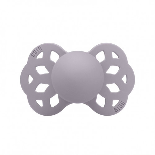 Пустышка силиконовая BIBS Infinity Symmetrical - Fossil Grey, 6+ мес.