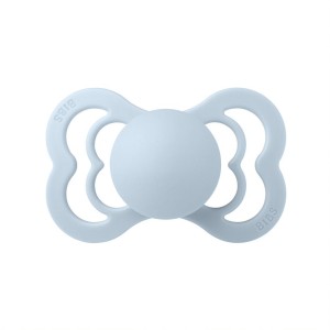 Пустышка латексная BIBS Supreme Latex Baby Blue 6-36 месяцев - фото 1