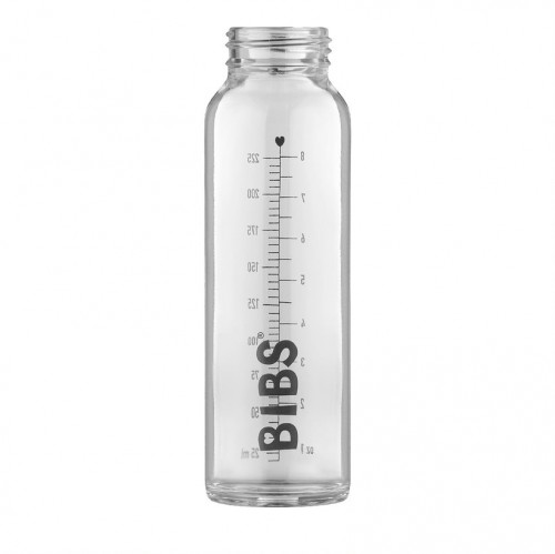 Стеклянная бутылочка BIBS, 225 мл