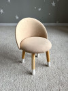 Стул Мягкий дерево бежевый