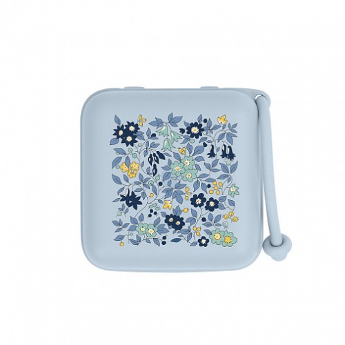 Контейнер для пустышки BIBS Liberty - Chamomile Lawn - Baby Blue