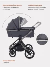 Коляска 2 в 1 Rant Falcon RA097 Graphite