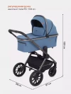 Коляска 3 в 1 Rant Falcon RA098 Blue