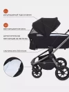 Коляска 3 в 1 Rant Flex Pro RA075 Black (2023)
