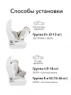 Автокресло Happy Baby Unix 0/1/2/3 (0-36 кг) Beige