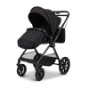 Коляска 2 в 1 Moon Clicc Black/milange