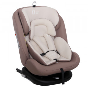 Автокресло Еду-Еду KS360 Isofix 0/1/2/3 (0-36кг) Level One Beige