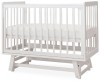 Кроватка Sweet Baby Palladio с маятником 120*60 Белый/Белый