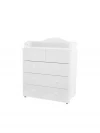 Комод Incanto Nuvolla Lux 800/5 белый