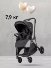 Коляска прогулочная Happy Baby Avery black