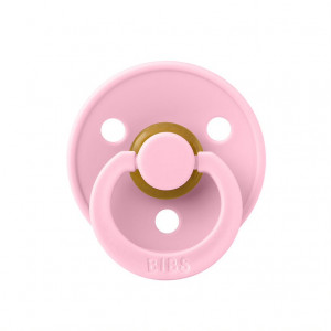 Пустышка латексная BIBS Colour - Baby Pink, 6+ мес. - фото 1