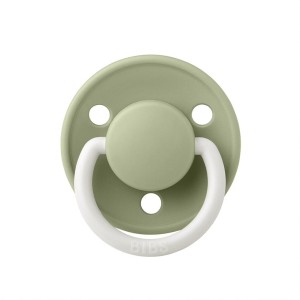 Пустышка латексная ночная BIBS De Lux Glow - Sage, 0+ мес. - фото 1