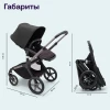 Коляска 2 в 1 Bugaboo Fox 5 complete Graphite/Midnight Black