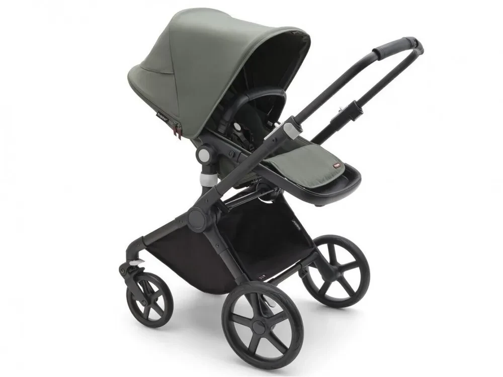 Коляска 2 в 1 Bugaboo Fox Cub complete Black/Forest Green/Forest