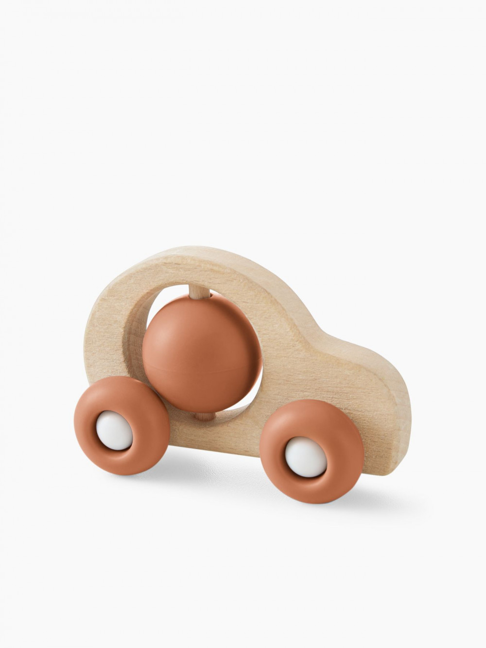 20038, Прорезыватель силиконовый (dark orange, 20038)