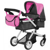 Коляски для кукол 2 в 1 Carrello Maestro Pink