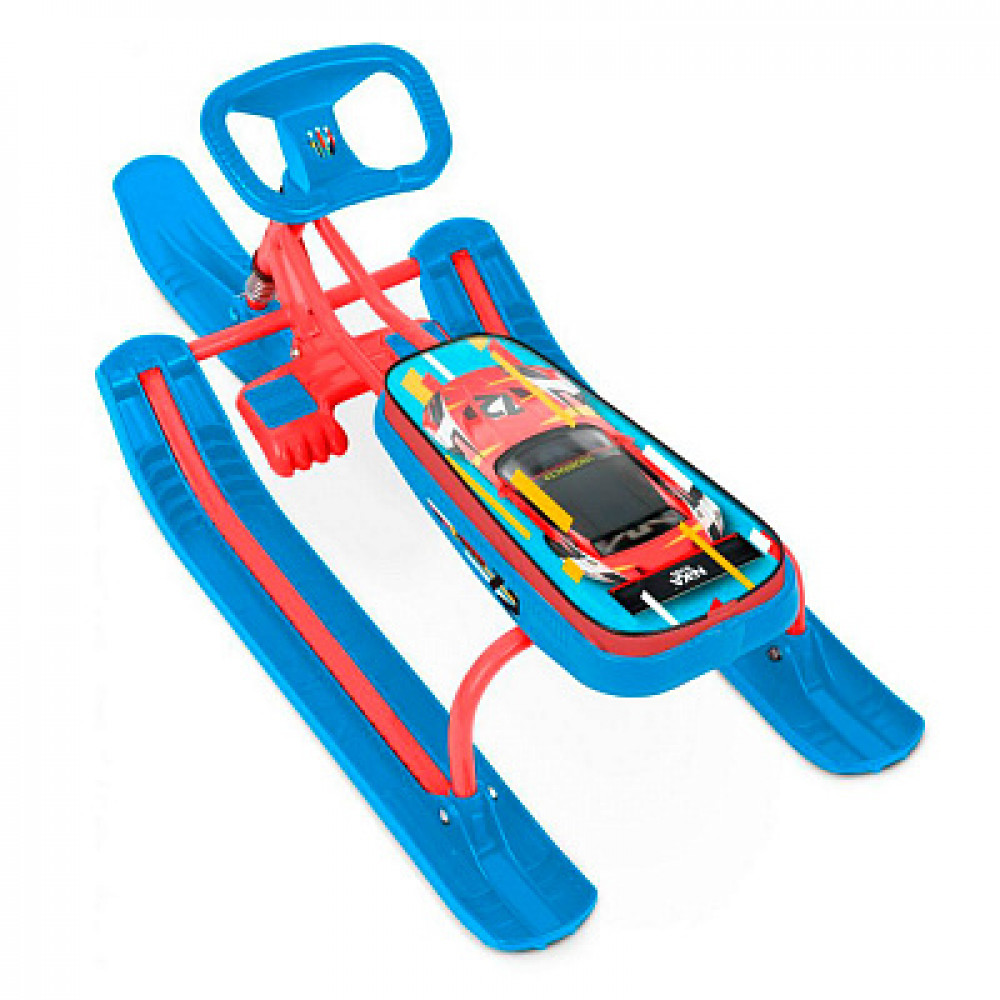 Снегокат Тимка Спорт 2 NEW красный каркас Nika kids sportcar