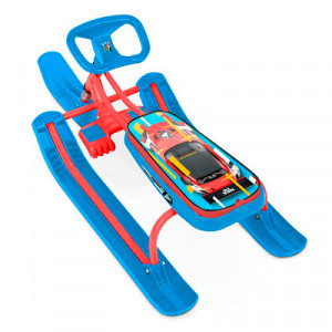 Снегокат Тимка Спорт 2 NEW красный каркас Nika kids sportcar