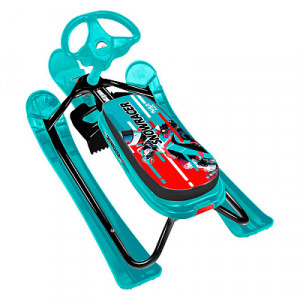 Снегокат Тимка Спорт 2 NEW черный каркас Nika kids sportbike