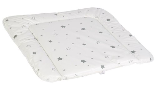 Матрас для пеленания Polini kids 65*65 Звездное сияние белый-серый