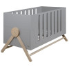 Кроватка Micuna Swing Relax 120*60 grey/natural wax