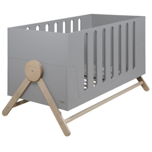 Кроватка Micuna Swing Relax 120*60 grey/natural wax
