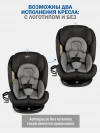 Автокресло Siger Престиж Isofix Lux 0/1/2/3 (0-36кг) оникс