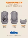 Автокресло Zlatek Atlantic ZL513 Basic 1/2/3 (9-36 кг) мокаччино