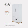 Шкаф Rant Indy 84 Cloud White