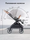 Коляска прогулочная Happy Baby Celine Grey