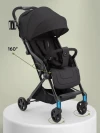 Коляска прогулочная Happy Baby Umma true black