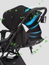 Коляска прогулочная Happy Baby Umma true black