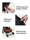 Коляска прогулочная Happy Baby Umma true black