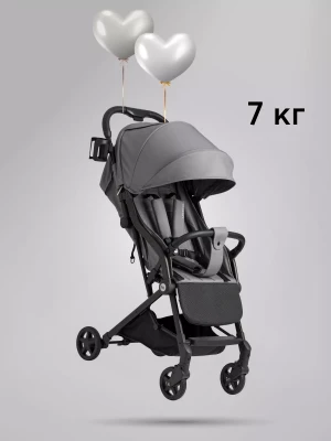 Коляска прогулочная Happy Baby Umma dark grey