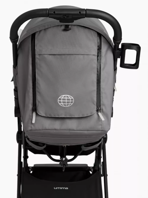 Коляска прогулочная Happy Baby Umma dark grey