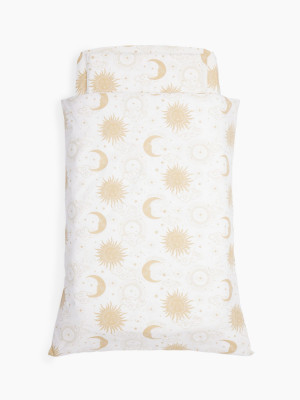 Комплект постельного белья Happy Baby пододеяльник и наволочка бежевый